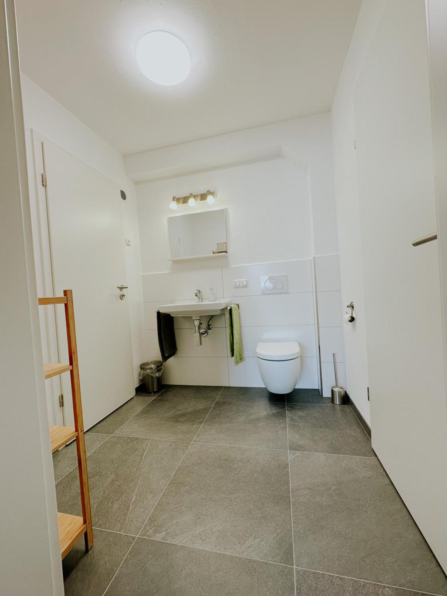Apartment 100 Qm Im Weindorf - Balkon/Garage Aspisheim Exteriör bild